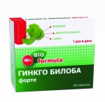 Гинкго билоба форте, таблетки 0.46 г 60 шт
