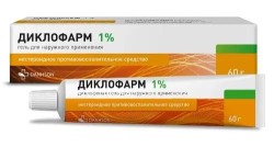 Диклофарм гель д/наружн. прим. 1% 60 г 1 шт.