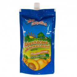 Нектар Мир здоровья абрикосово-облепиховый обогащенный пектином 200 мл дой-пак