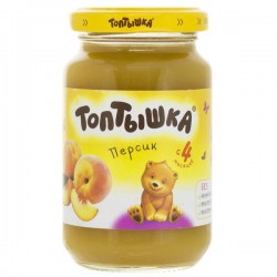 Нектар Топтышка персик с мякотью с 4 мес 185 мл