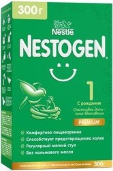 Смесь молочная сухая Nestogen 1 с рождения с пребиотиками и лактобактериями 300 г