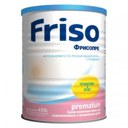Смесь молочная Friso Фрисопре для недоношенных и маловесных с 0 мес 400 г