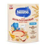 Каша молочная, Nestle (Нестле) 200 г мультизлаковая с яблоком и бананом с 6 мес