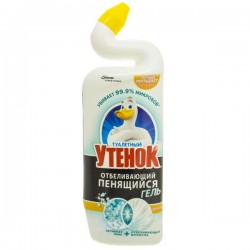 Гель Туалетный утенок Цитрусовый отбеливающий пенящийся 750 мл