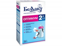 Смесь молочная Беллакт Оптимум 2 плюс с 6-12 мес 400 г