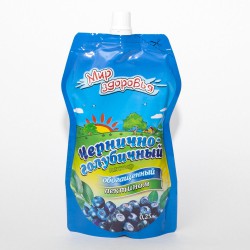 Нектар Мир здоровья Чернично-голубичный обогащенный пектином 250 мл пакет