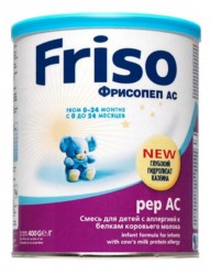 Смесь молочная Friso Фрисопеп АС с 0 до 24 мес 400 г