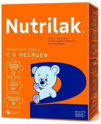 Смесь молочная Нутрилак 2 с 6 месяцев 300 г