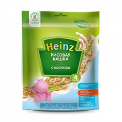Каша молочная Heinz рисовая с 4 мес 250 г