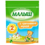 Смесь молочная сухая, Малыш 350 г Истринский 2 с гречневой мукой с 6  мес
