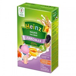 Каша молочная Heinz Лакомая кашка рисовая абрикос чернослив с 5 мес 200 г