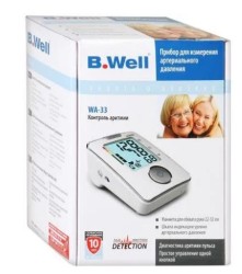 Тонометр автоматический B.Well на плечо со стандартной манжетой M 22-32 см без адаптера wa-33