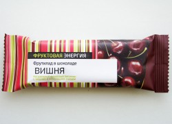 Батончик фруктовый 50 г Азбука здоровья Фрутилад вишня в шоколадной глазури